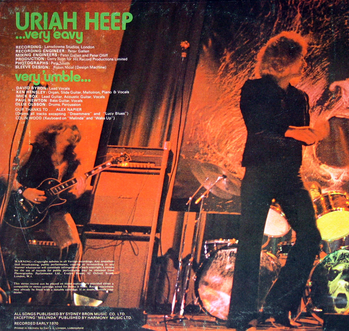 High Resolution Photos of uriah heep very eavy vertigo 